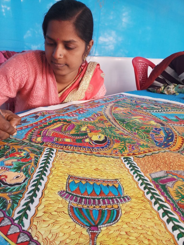 মধুবনী চিত্রকলা এক ঐতিহাসিক রহস্য