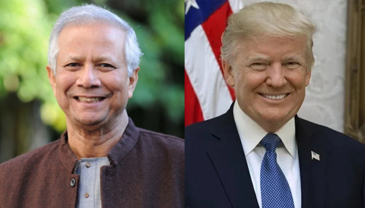 যুক্তরাষ্ট্রে শুল্ক স্থগিত , ট্রাম্পকে ধন্যবাদ জানালেন ড. ইউনুস