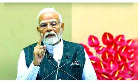 সিন্ধুসহ অভিন্ন নদীগুলোর পানি পাবে না পাকিস্তান : মোদি